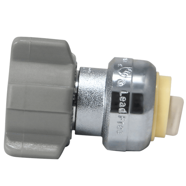 Push-to-Connect 1/2 inch FIP Faucet Straight Adapter