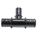 3/4 Inch X 3/4 Inch X 1/2 Inch PEX-B Barb Crimp Poly Alloy Tee