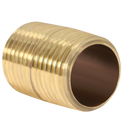 1/2 in x 1-1/8 in Red Brass Nipple