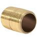 1/2 in x 1-1/8 in Red Brass Nipple