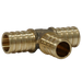 1/2 Inch PB (Polybutylene) x 1/2 Inch PB x 1/2 Inch PEX-B Barb Crimp Tee