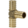 1/2 Inch PB (Polybutylene) x 1/2 Inch PB x 1/2 Inch PEX-B Barb Crimp Tee