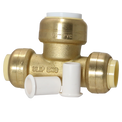 1/2 Inch CTS x 1/2 Inch CTS x 1/2 Inch PVC Push-to-Connect Tee