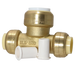 1/2 Inch CTS x 1/2 Inch CTS x 1/2 Inch PVC Push-to-Connect Tee