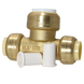 1/2 Inch CTS x 1/2 Inch CTS x 1/2 Inch PVC Push-to-Connect Tee