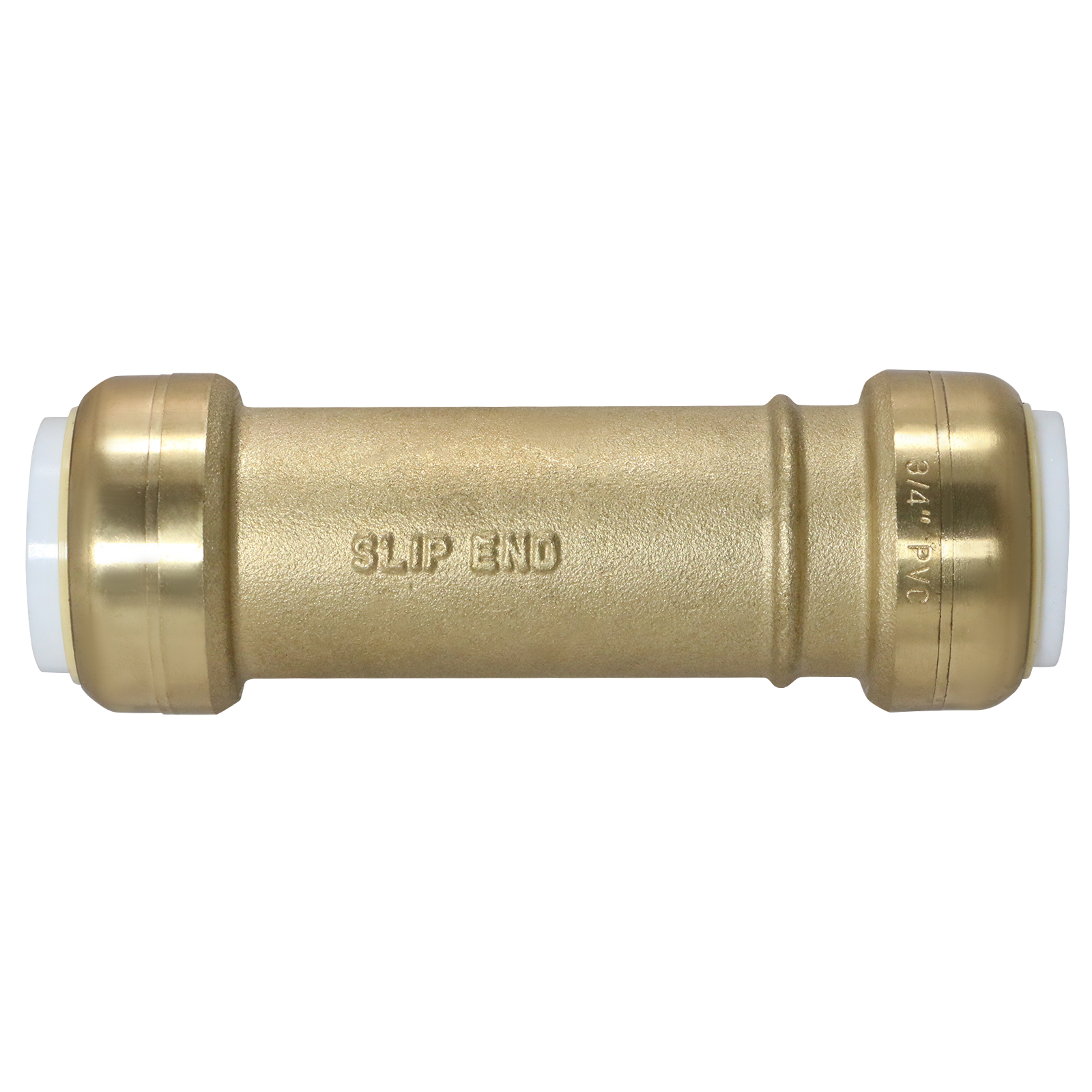 3/4 Inch PVC Push-to-Connect Slip Coupling