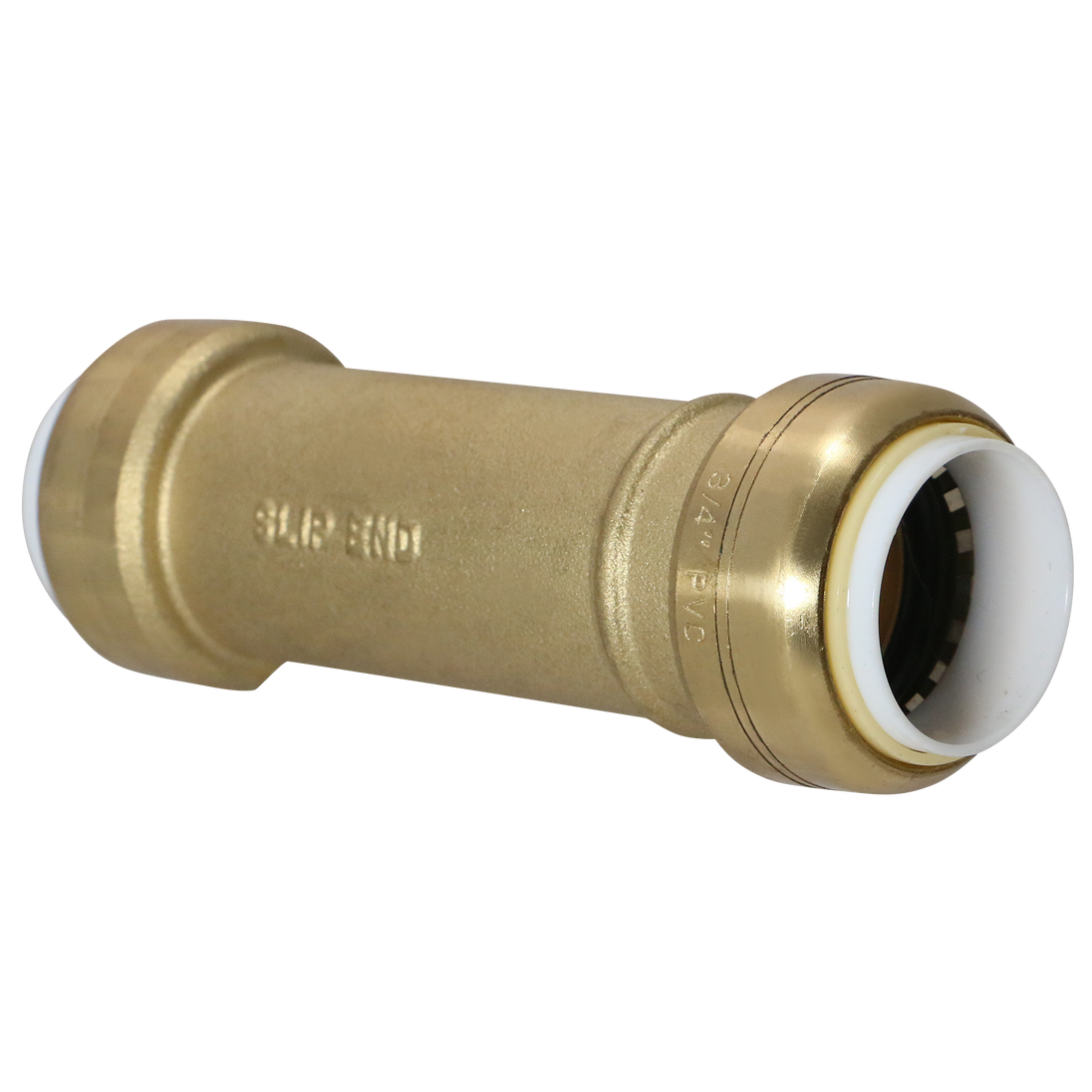 3/4 Inch PVC Push-to-Connect Slip Coupling