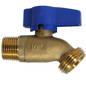  MPT x GHT Hose Bibb Valve Measuring MPT 1/2" x 3/4" GHT Specifically Garden Hose Valve