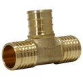3/4 Inch PB (Polybutylene) x 3/4 Inch PB x 3/4 Inch PEX-B Barb Crimp Tee