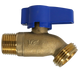 1/2 Inch MPT x 3/4 Inch GHT Hose Bibb Valve