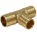 3/4 Inch PB (Polybutylene) x 3/4 Inch PB x 3/4 Inch PEX-B Barb Crimp Tee