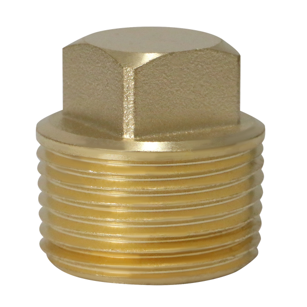 3/4 Inch Male NPT Plug Square Head