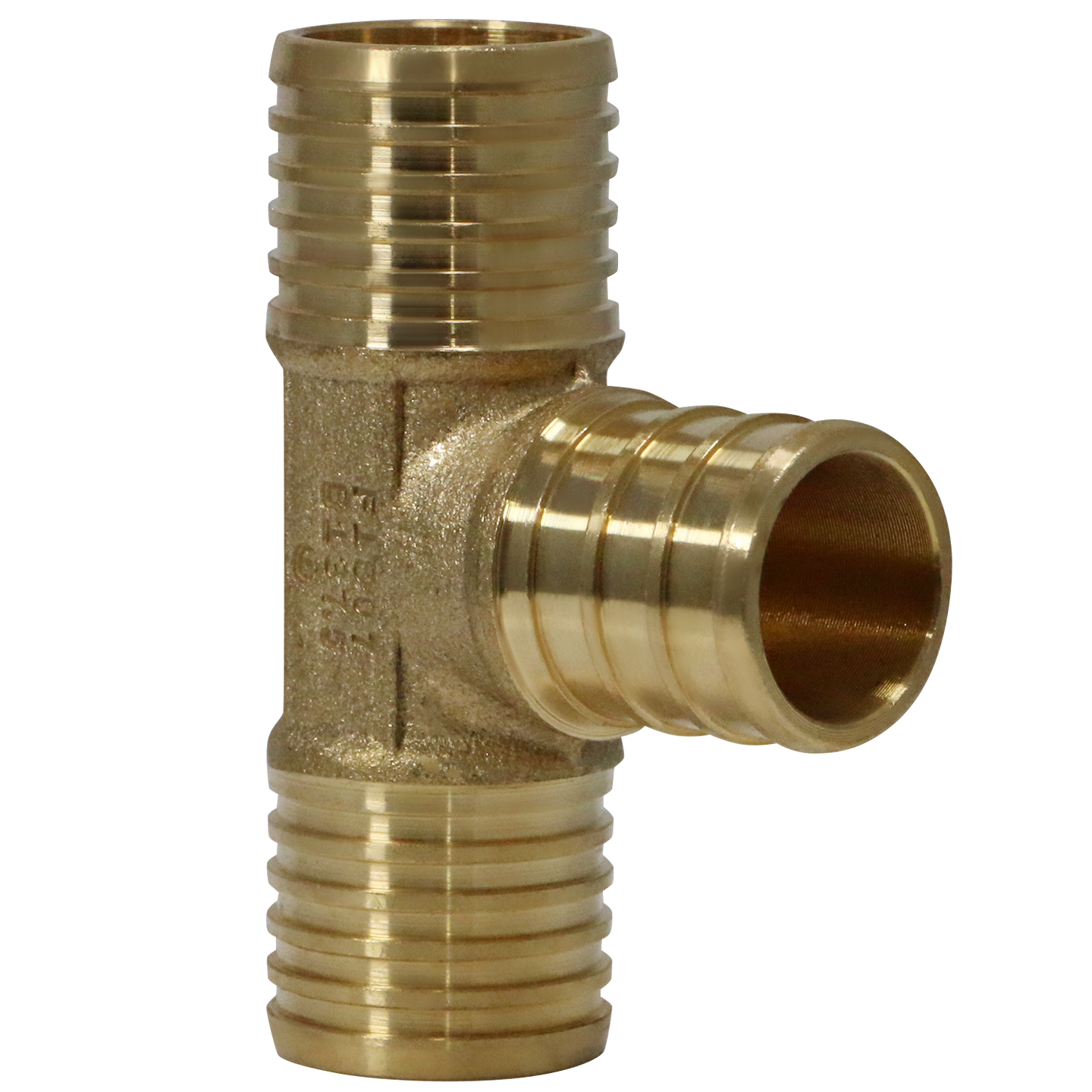 3/4 Inch PB (Polybutylene) x 3/4 Inch PB x 3/4 Inch PEX-B Barb Crimp Tee