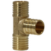 3/4 Inch PB (Polybutylene) x 3/4 Inch PB x 3/4 Inch PEX-B Barb Crimp Tee