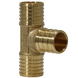 3/4 Inch PB (Polybutylene) x 3/4 Inch PB x 3/4 Inch PEX-B Barb Crimp Tee