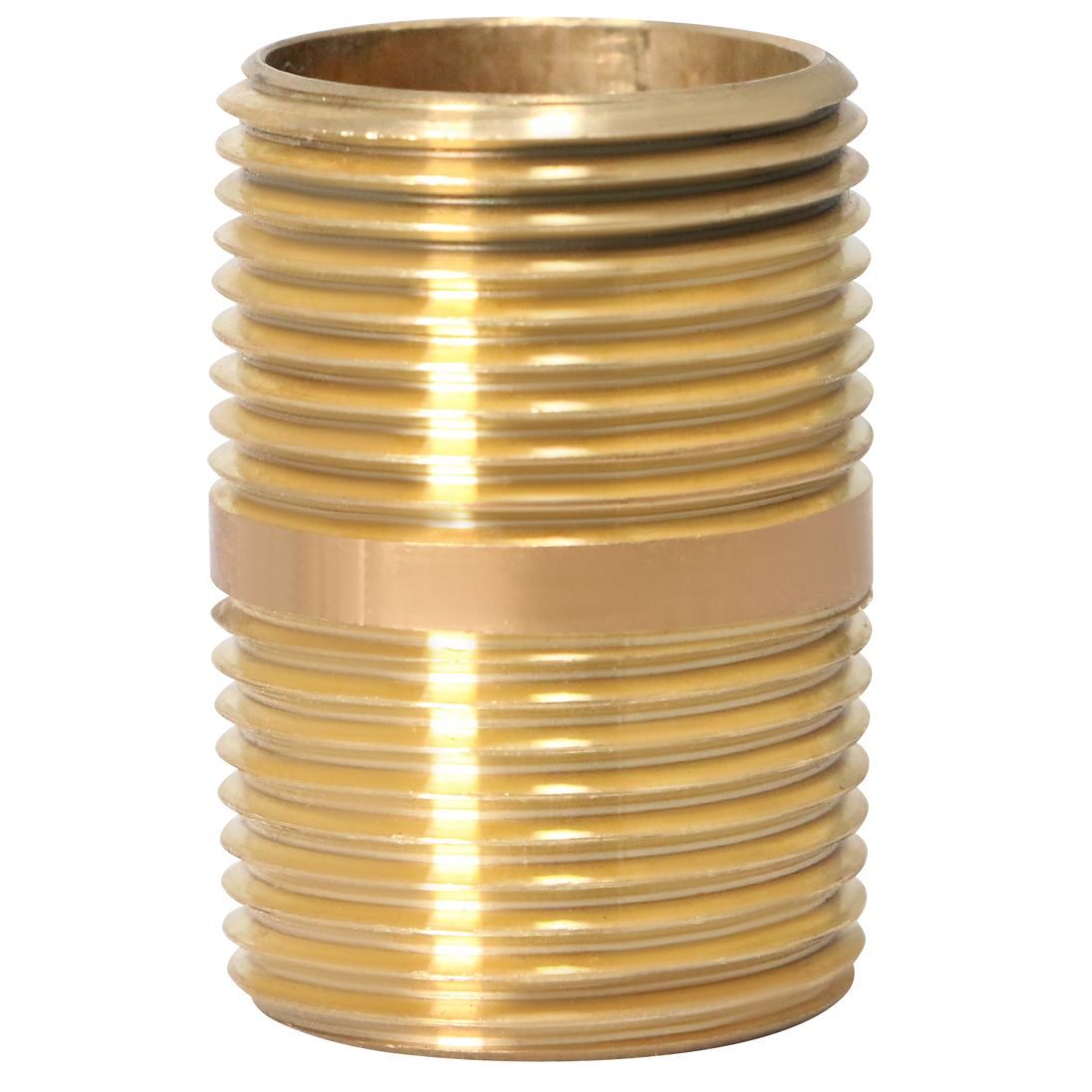 3/4 in x 1-1/2 in Red Brass Nipple