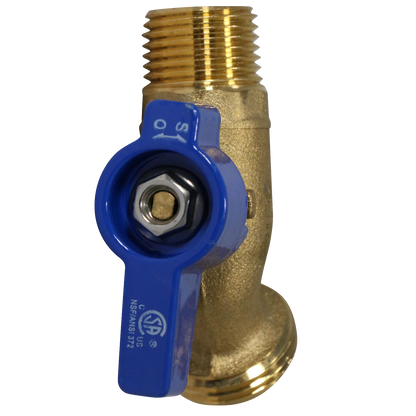  MPT x GHT Hose Bibb Valve Measuring MPT 3/4" x 3/4" GHT Specifically Garden Hose ValveGarden Hose Valve