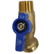 1/2 Inch MPT x 3/4 Inch GHT Hose Bibb Valve