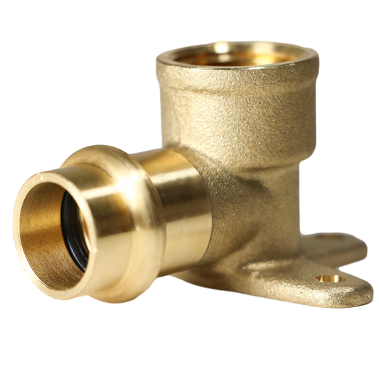  Press FPT with 3 Ear Elbow Measuring 1/2" Press X 1/2 FPT with 3 Ear Elbow Specifically Press FPT with 3 Ear Elbow