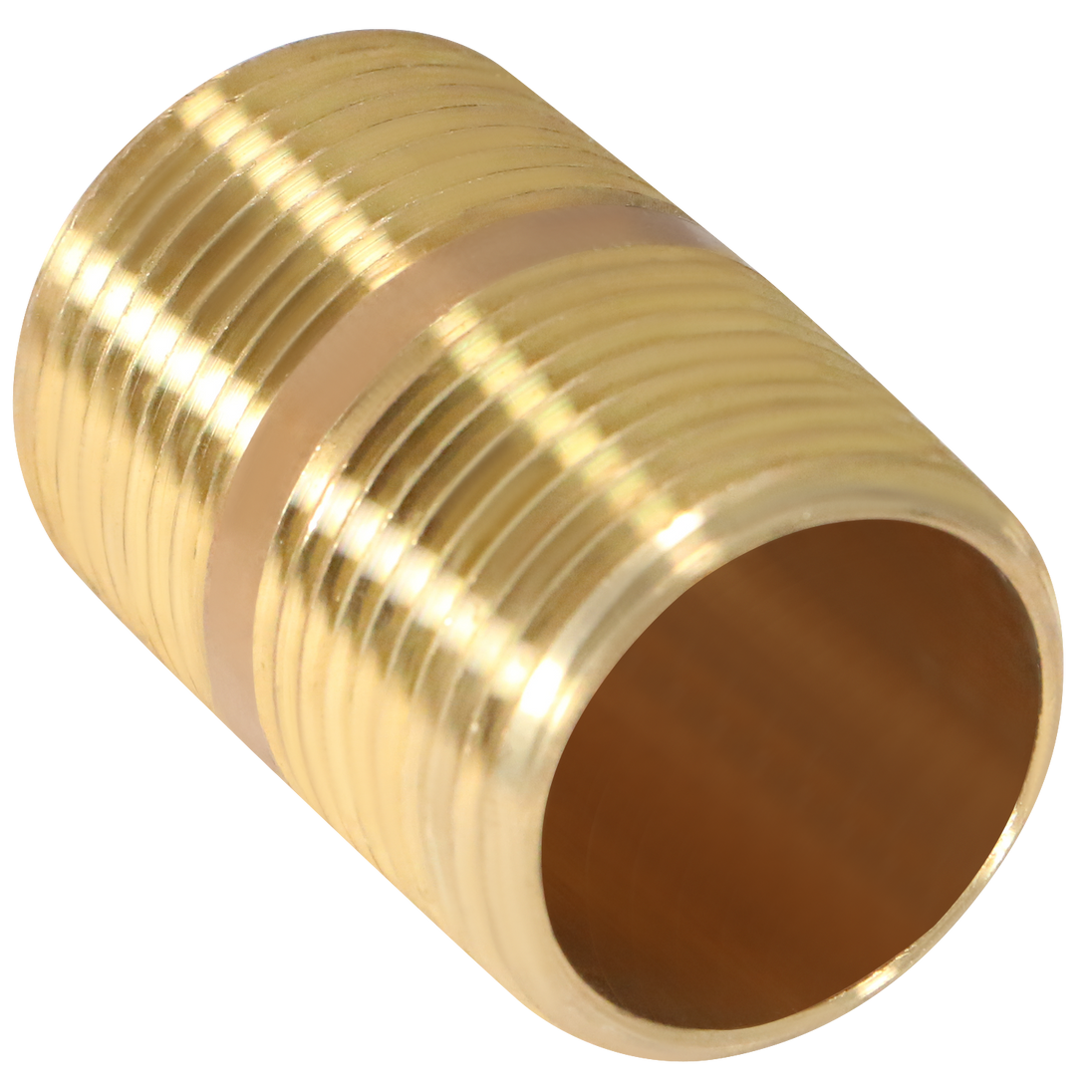 3/4 in x 1-1/2 in Red Brass Nipple