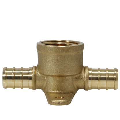  Measuring Barb Crimp Pex 1" x 1" x 1" Female NPT Tee Specifically 