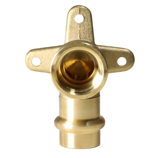 1/2 Inch Press X 1/2 FPT with 3 Ear Elbow