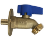 Pex Barb Crimp x GHT Hose Bibb Valve with Flange Measuring  Specifically Garden Hose Valve