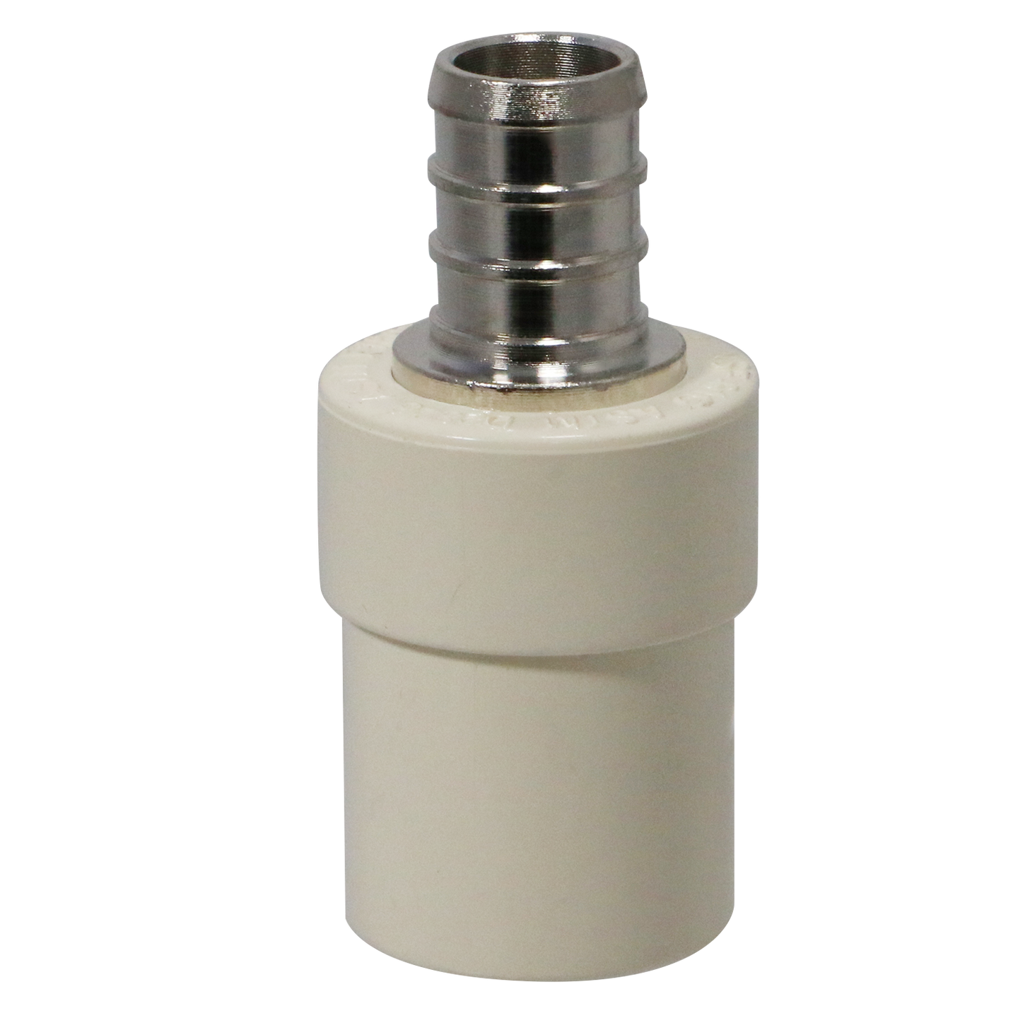 1/2 Inch PEX-B Barb X 1/2 Inch CPVC Transition Coupling