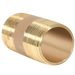 3/4 in x 2 in Red Brass Nipple