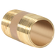 3/4 in x 2 in Red Brass Nipple