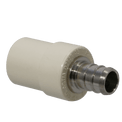 1/2 Inch PEX-B Barb X 1/2 Inch CPVC Transition Coupling