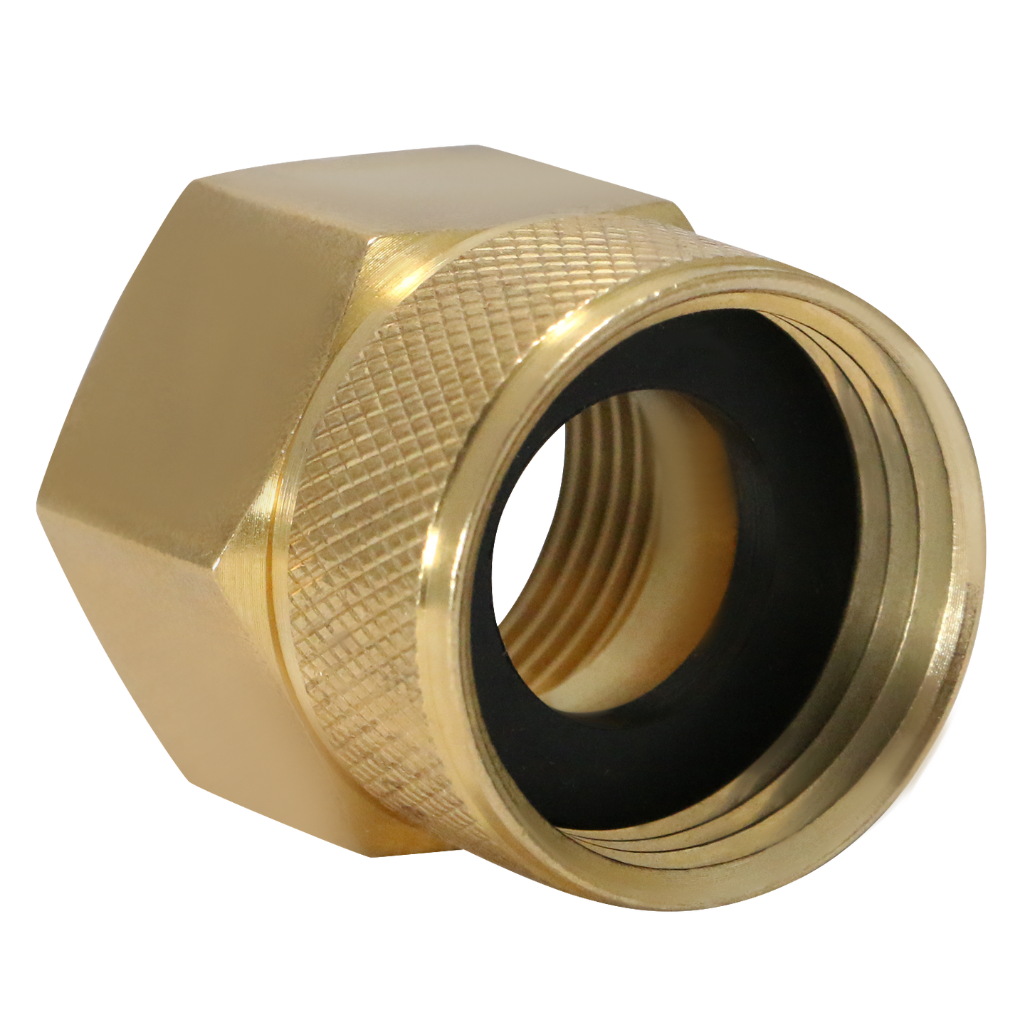 3/4 Inch FHT x 3/4 Inch FIP Swivel Hose Connector