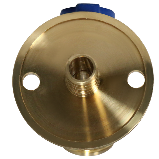 1/2 in. PEX-B Barb Crimp x 3/4 in. GHT Hose Bibb Valve with Flange