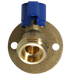 1/2 in. PEX-B Barb Crimp x 3/4 in. GHT Hose Bibb Valve with Flange