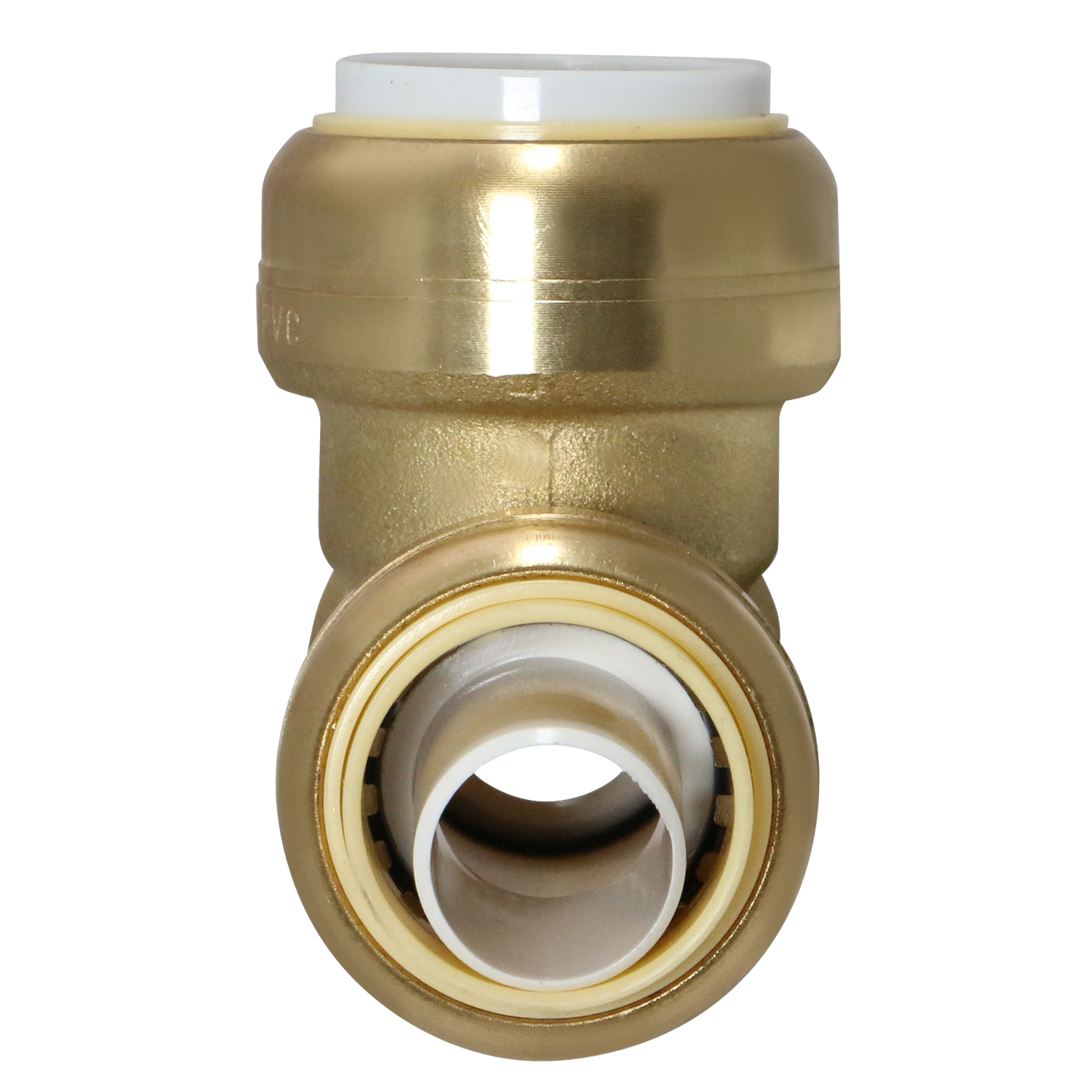 3/4 Inch CTS x 3/4 Inch CTS x 3/4 Inch PVC Push-to-Connect Tee