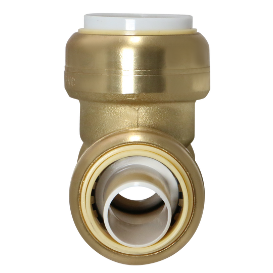 3/4 Inch CTS x 3/4 Inch CTS x 3/4 Inch PVC Push-to-Connect Tee