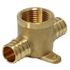 3/4 Inch PEX-B Barb Crimp Female NPT Tee