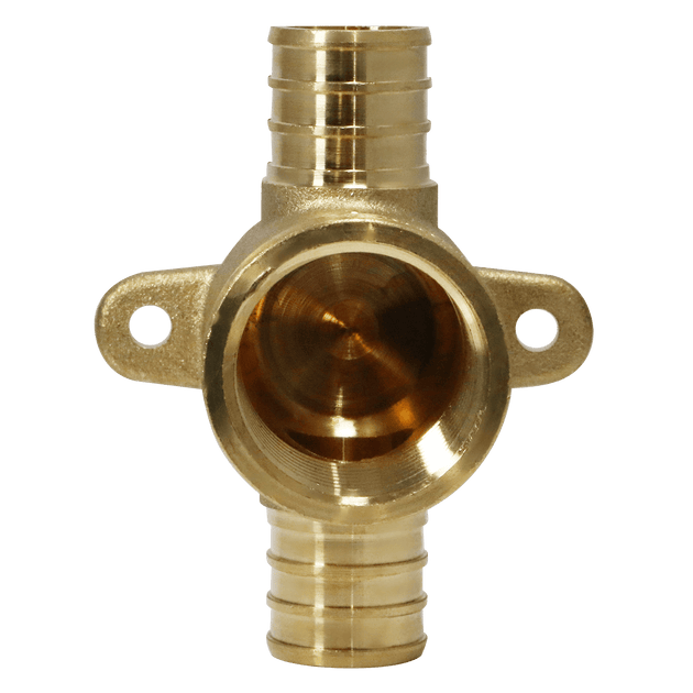 3/4 Inch PEX-B Barb Crimp Female NPT Tee