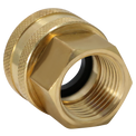 3/4 Inch FHT x 1/2 Inch FIP Swivel Hose Connector