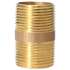 1 Inch X 2 Inch Length Red Brass Nipple