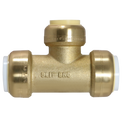 3/4 Inch PVC x 3/4 Inch PVC x 3/4 Inch CTS Push-to-Connect Tee