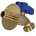 1/2 Inch Pex-A Expansion x 3/4 Inch GHT Hose Bibb Valve with Flange