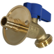 1/2 Inch Pex-A Expansion x 3/4 Inch GHT Hose Bibb Valve with Flange