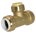 3/4 Inch PVC x 3/4 Inch PVC x 3/4 Inch CTS Push-to-Connect Tee
