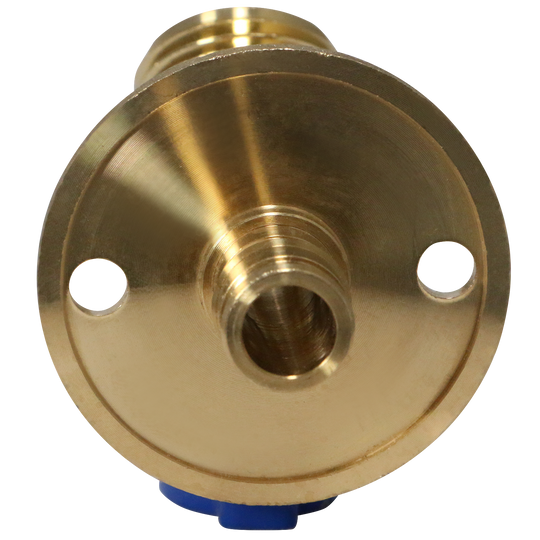 1/2 Inch Pex-A Expansion x 3/4 Inch GHT Hose Bibb Valve with Flange