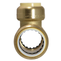 3/4 Inch PVC x 3/4 Inch PVC x 3/4 Inch CTS Push-to-Connect Tee