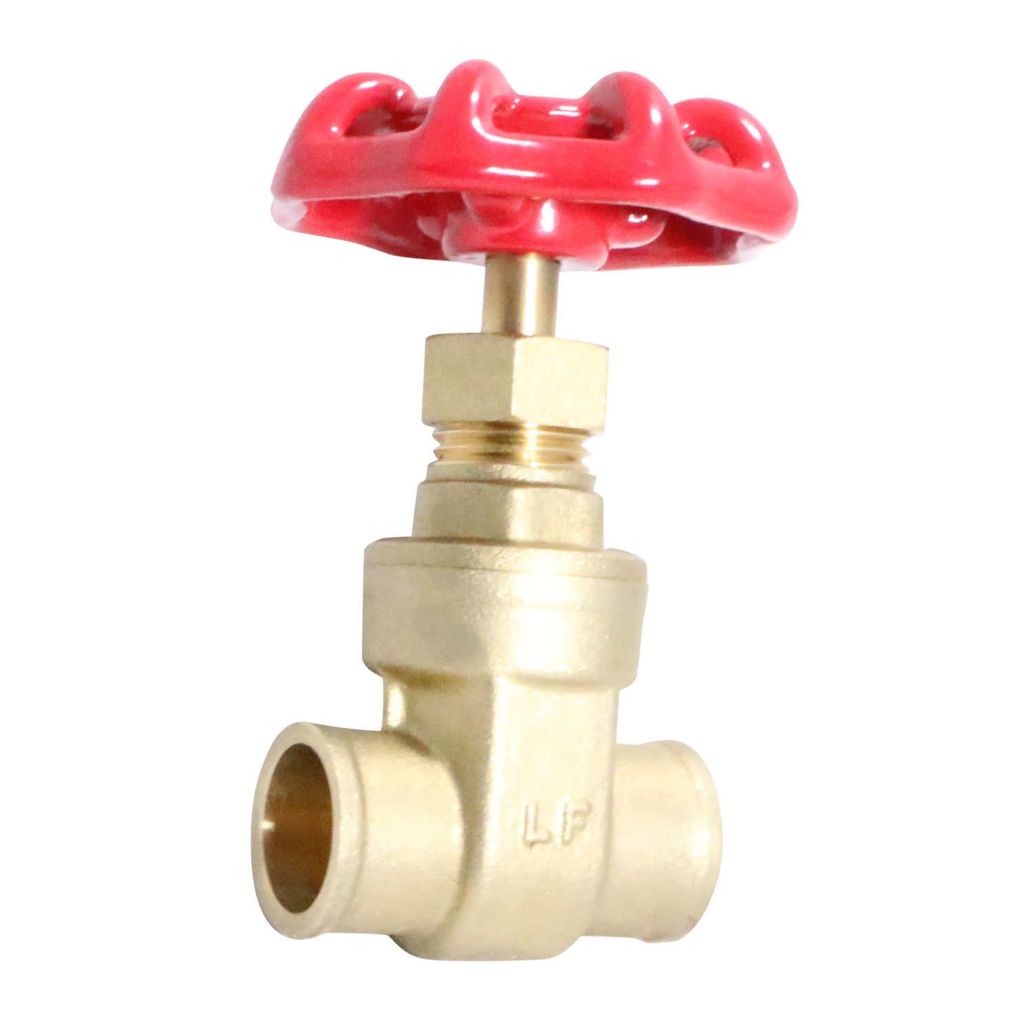  1/2" Sweat Gate Valve WOG (Water Oil and Gas) Measuring  Specifically Sweat Gate Valve