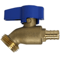 1/2 in. PEX-B Barb x 3/4 in. GHT Hose Bibb Valve