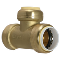 1 Inch PVC x 1 Inch PVC x 1 Inch CTS Push-to-Connect Tee