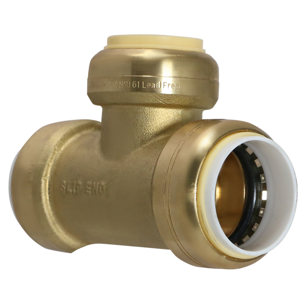 1 Inch PVC x 1 Inch PVC x 1 Inch CTS Push-to-Connect Tee